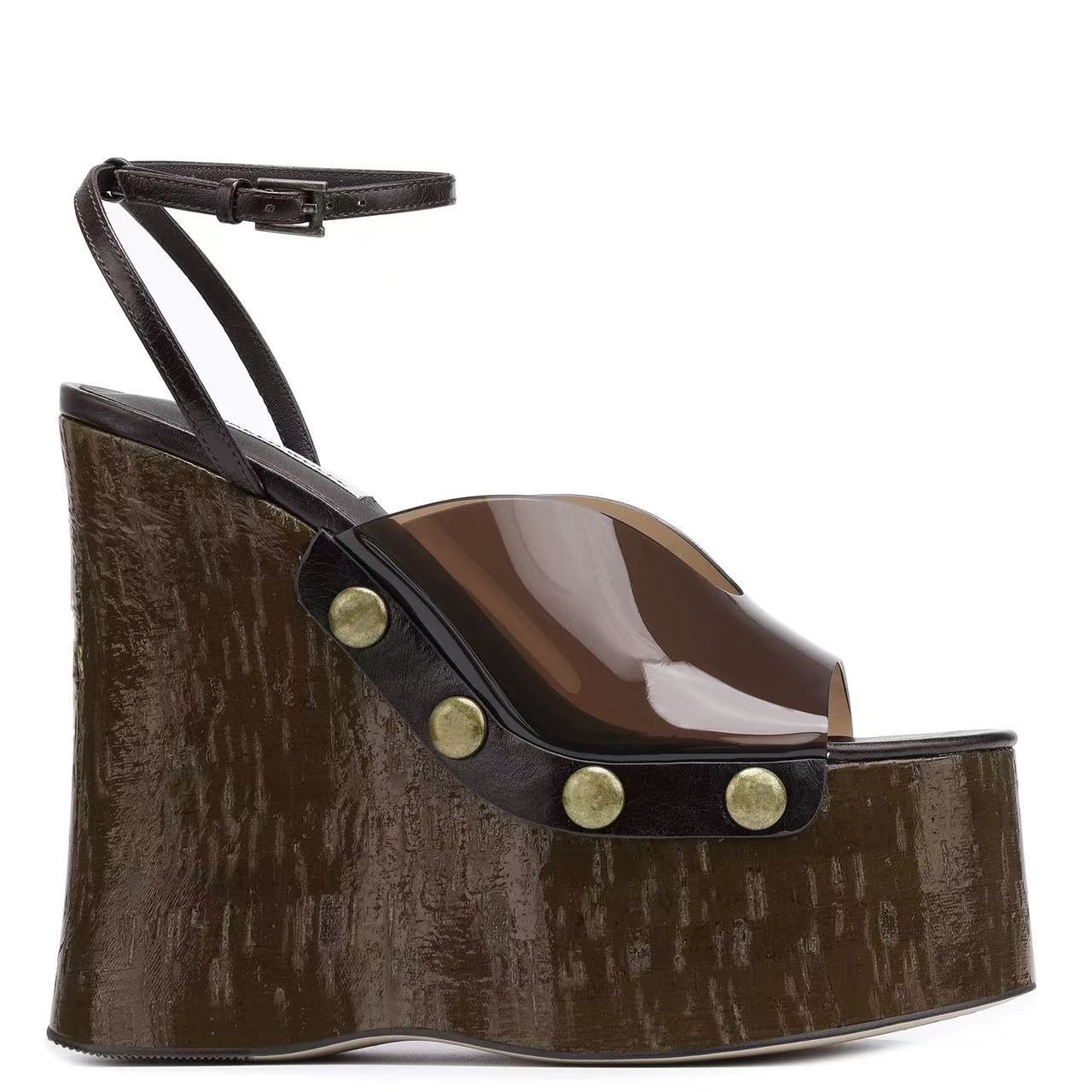 High-heeled 14 cm Thick-heeled - огляд і ціна Outdoor Furniture Wood